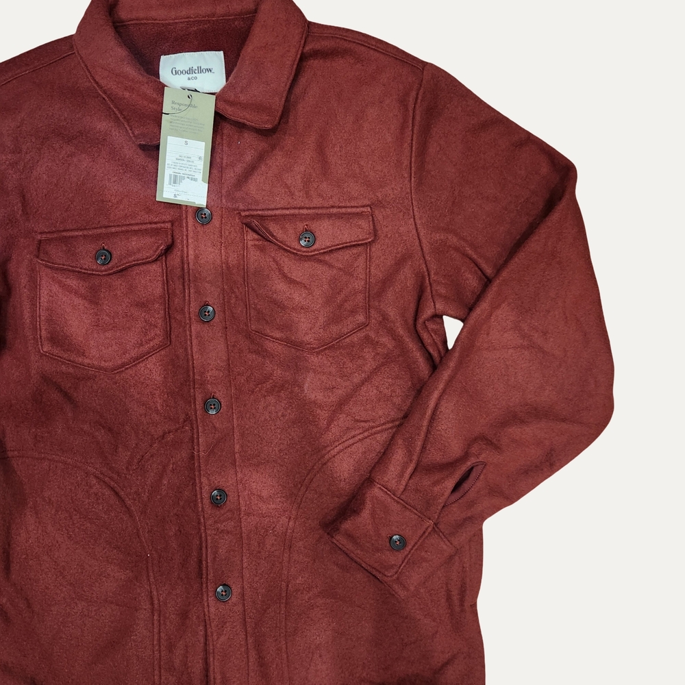 Goodfellow & Co Men's Rust Jacket Shirt-Coat NWT